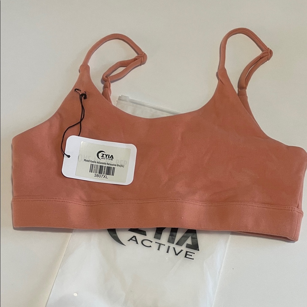 Zyia Muted Kaolin Adjustable Relaxation Bra